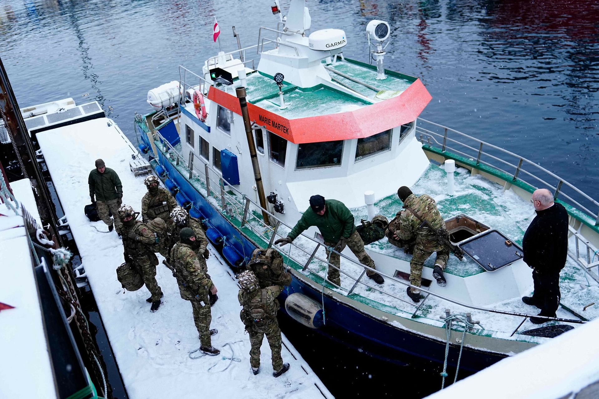 Dania się nie zatrzymuje. Kolejni żołnierze wysłani na Grenlandię