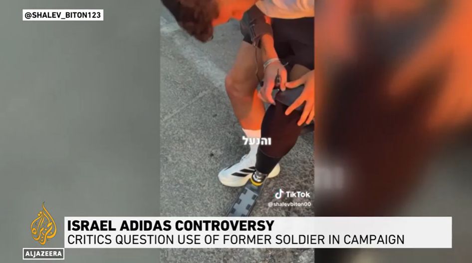 Adidas przeprasza za kampanię z byłym izraelskim żołnierzem