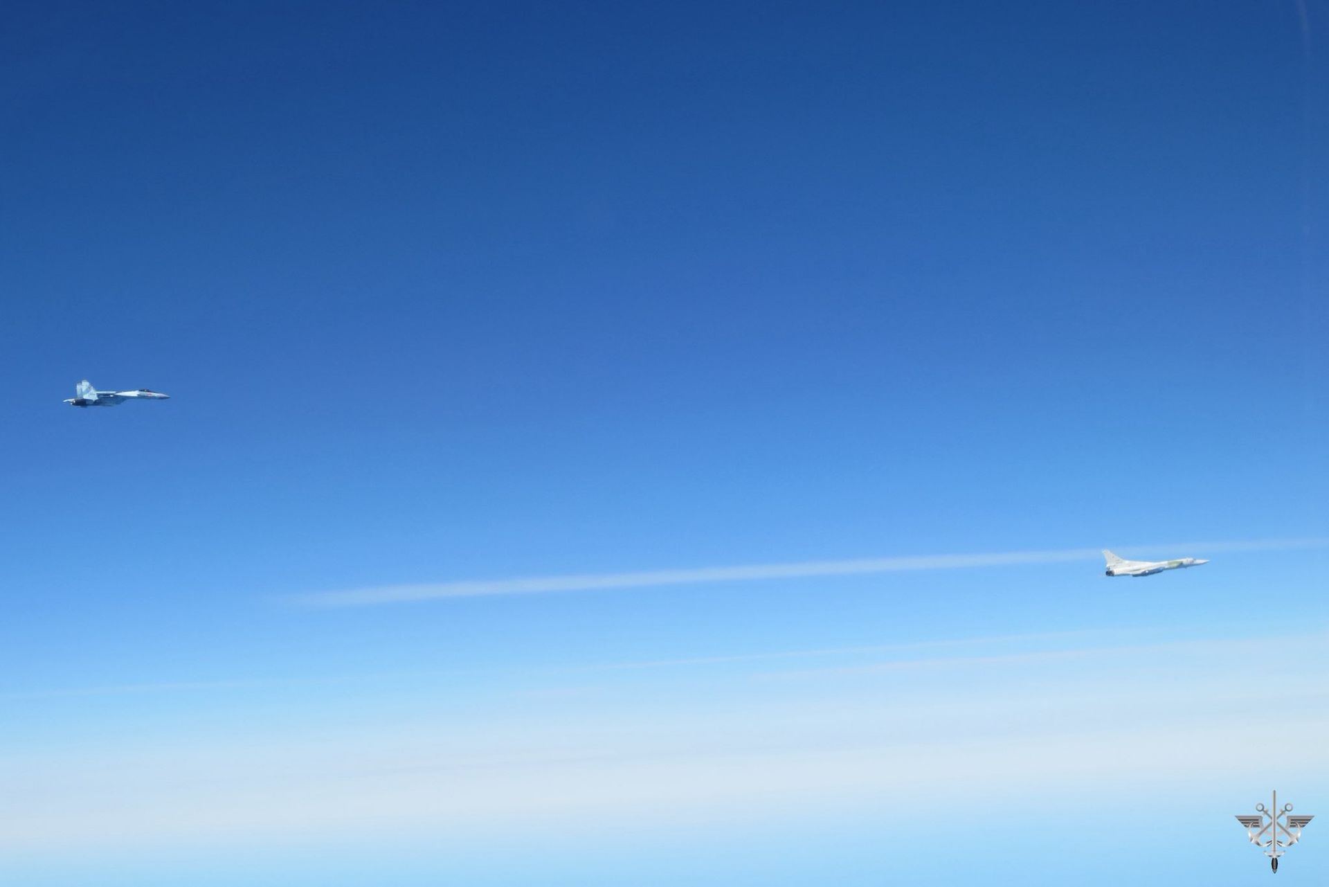 Rosjanie nad Litwą. Zostali dwukrotnie przechwyceni przez Francuzów