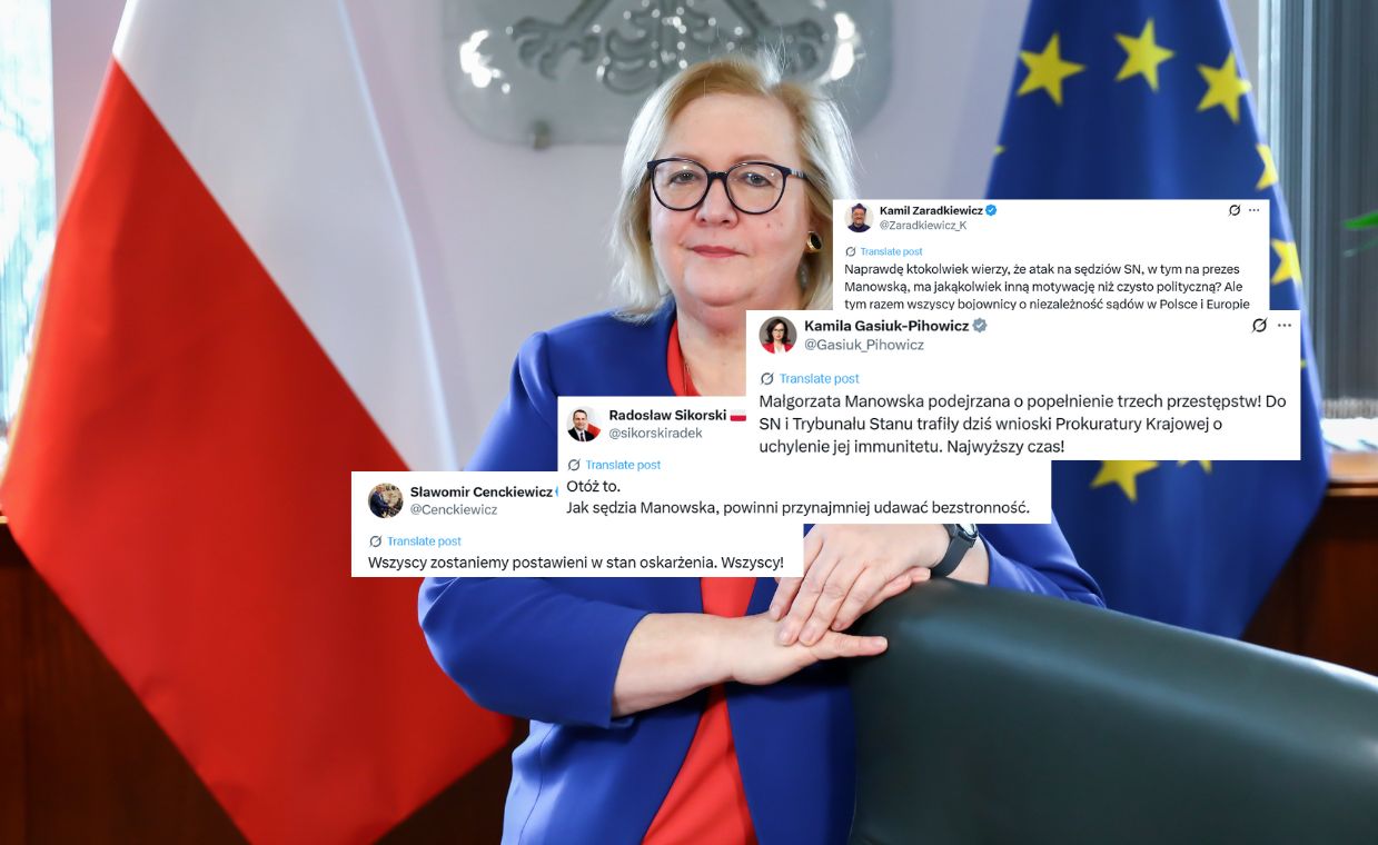 Chcą uchylić immunitet Manowskiej. "Najwyższy czas!"