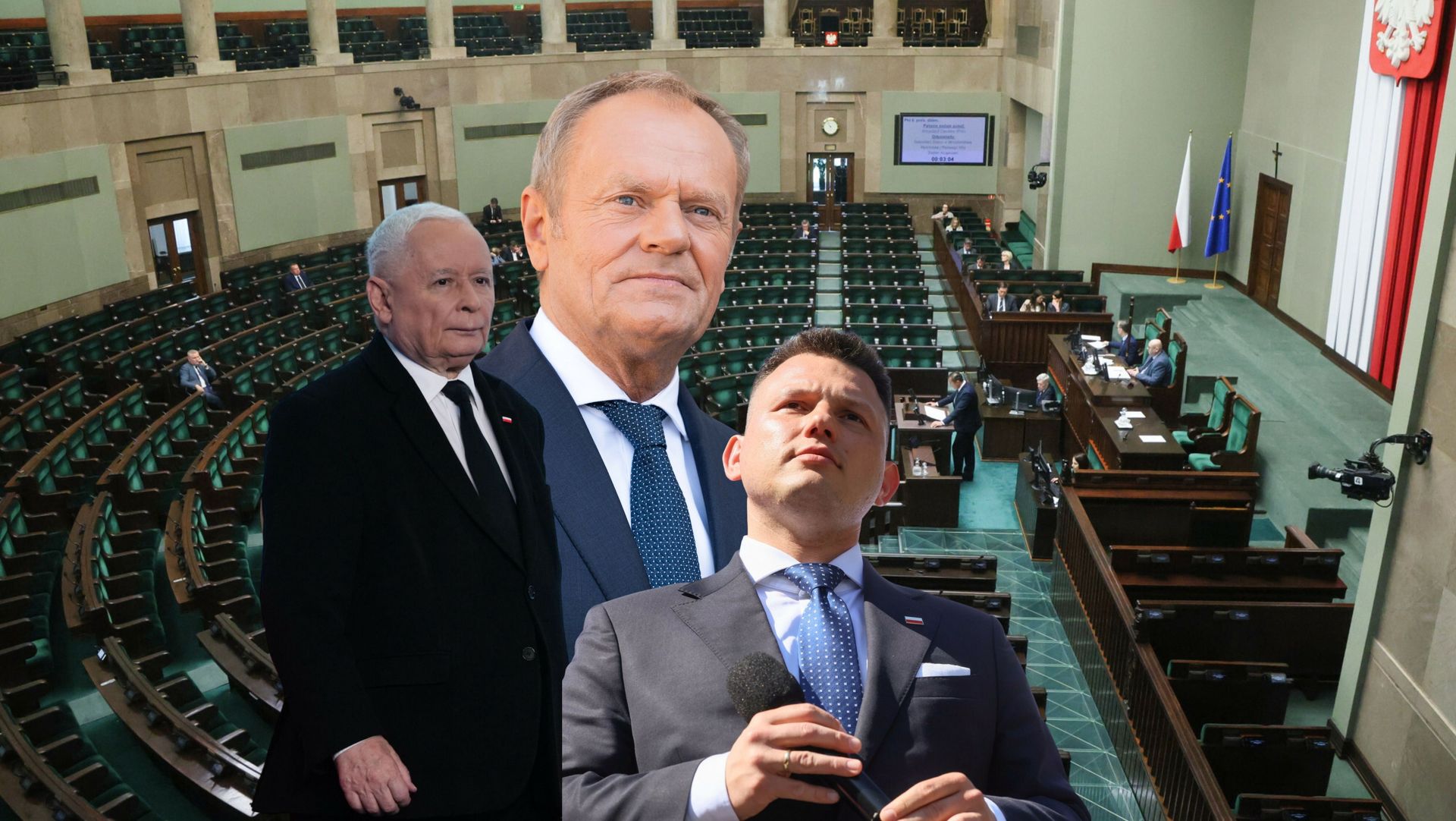 Sondaż CBOS: KO na czele, PiS tuż za nią