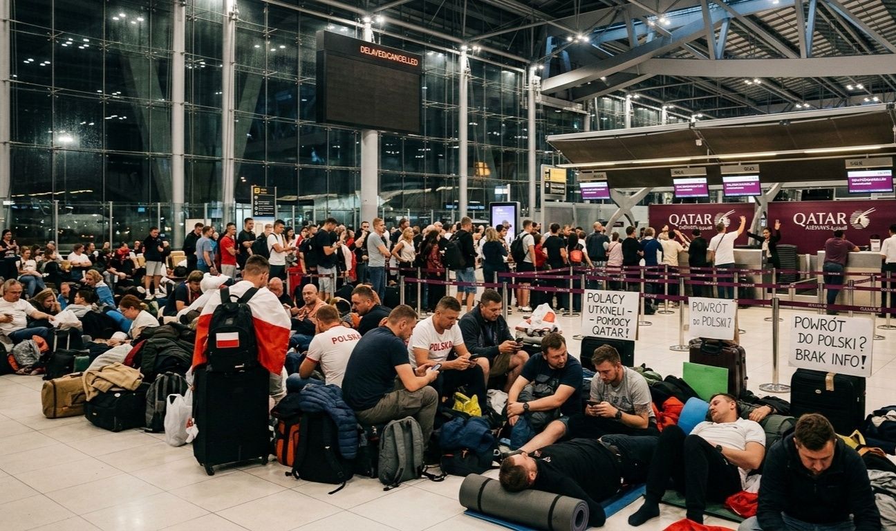 Polacy utknęli w drodze z Tajlandii. Koczują. "Loty odwołane"