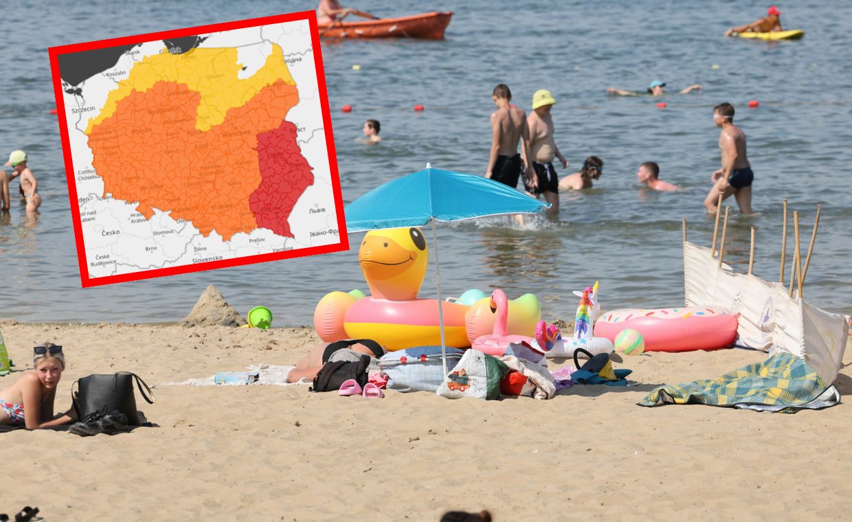 Niespokojna pogoda. Liczne ostrzeżenia przed upałami i burzami