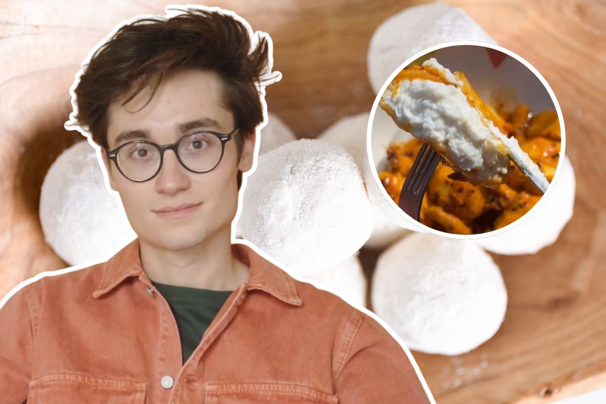 Zrobił je z dwóch składników. Pływają w sosie razem ze złotymi kurkami