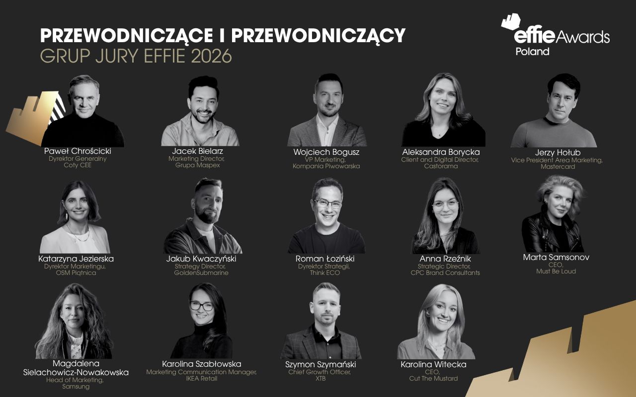Paweł Chrościcki na czele jury 27. edycji Effie Awards Poland