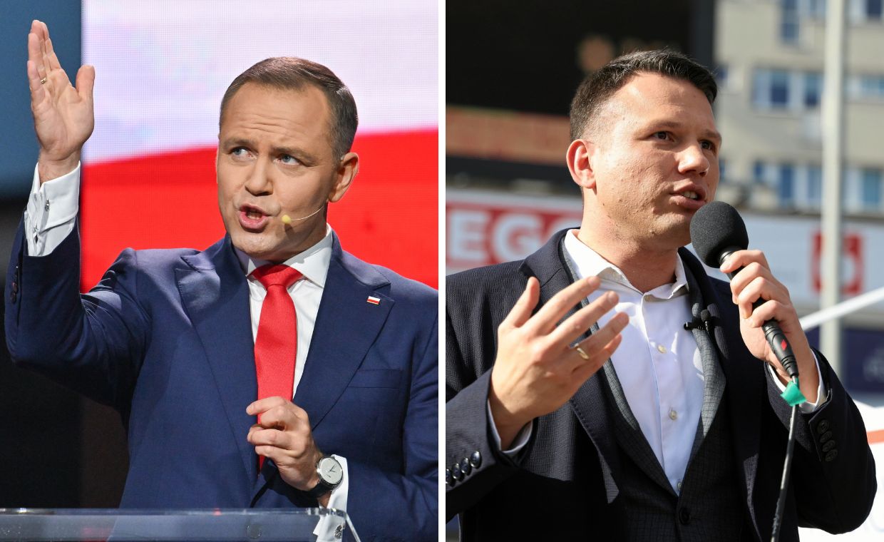 Nawrocki i Mentzen razem na zdjęciach. "Dobra rozmowa"