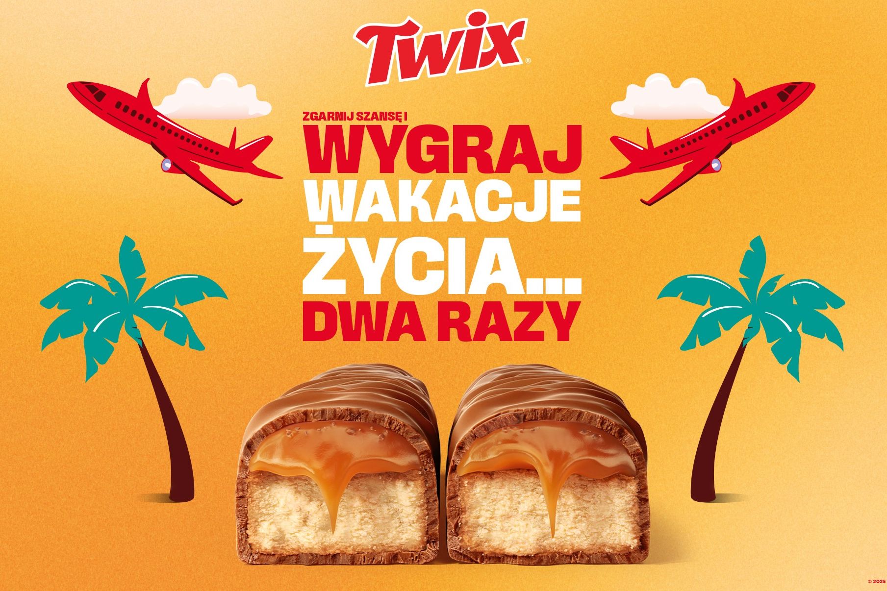 Nowa loteria Twix z podwójnymi nagrodami
