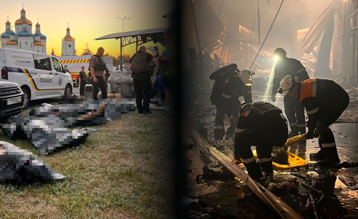 16 zabitych w ukraińskiej galerii. Zełenski gwarantuje odwet