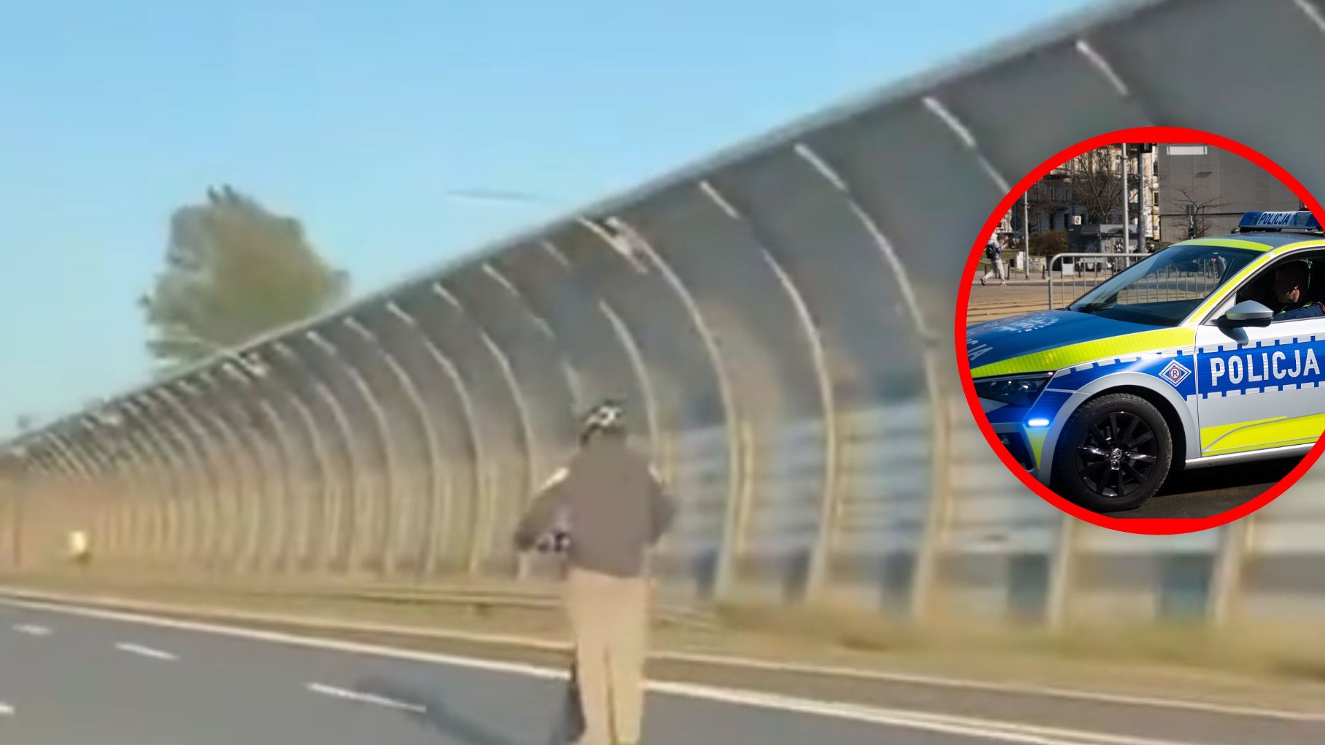 Setką przez Warszawę. Policja szuka pirata drogowego