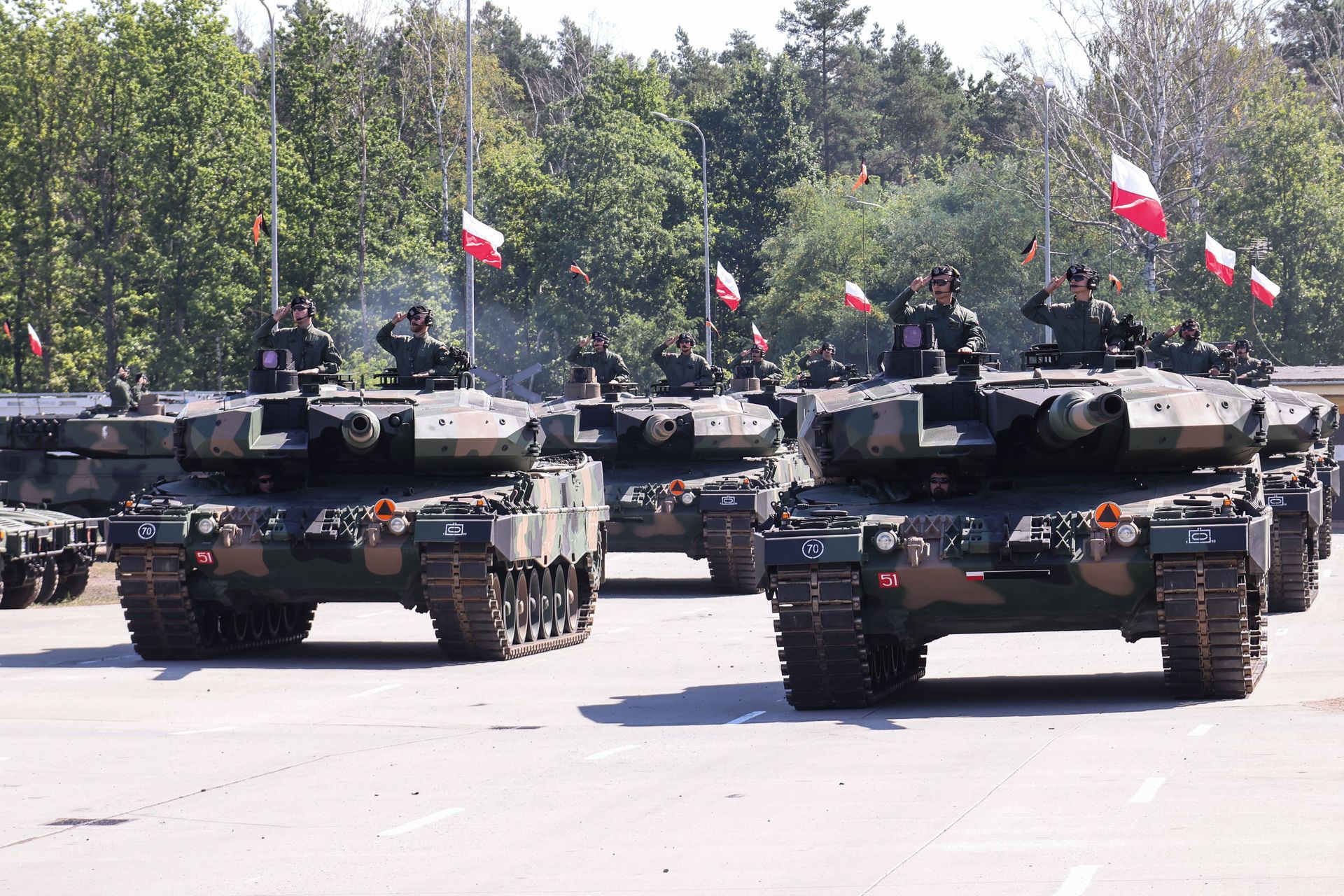 Ukraińcy o defiladzie w Polsce. "Chcą pokazać Rosji siłę"