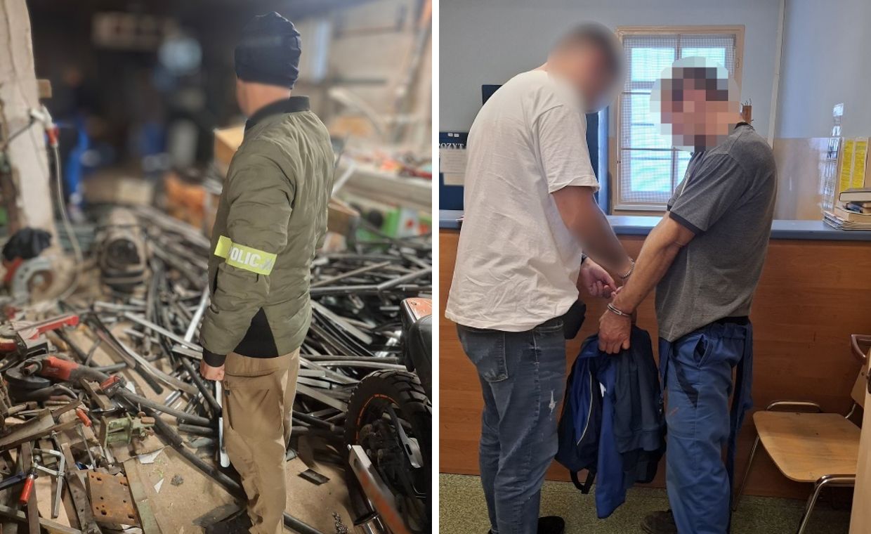 Zuchwała kradzież na budowie. Policja odzyskała sprzęt [ZDJĘCIA]