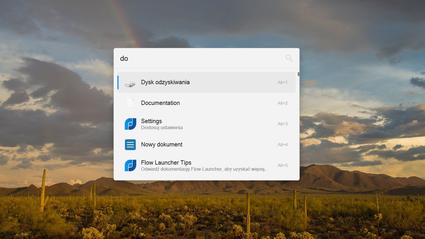 Flow Launcher - zapomnij o menu Start w Windowsie