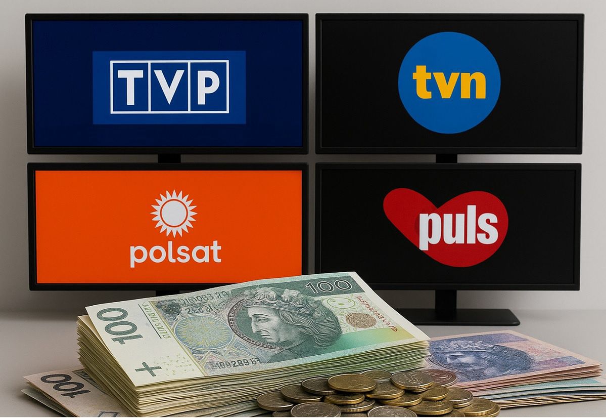 Tak zarabiają telewizje. TVP największa, TVN i Puls wyciskają najwięcej zysku