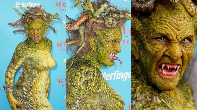 Królowa Halloween jest jedna! Heidi Klum szokuje jako MEDUZA. Przygotowania trwały PIĘĆ MIESIĘCY (ZDJĘCIA)