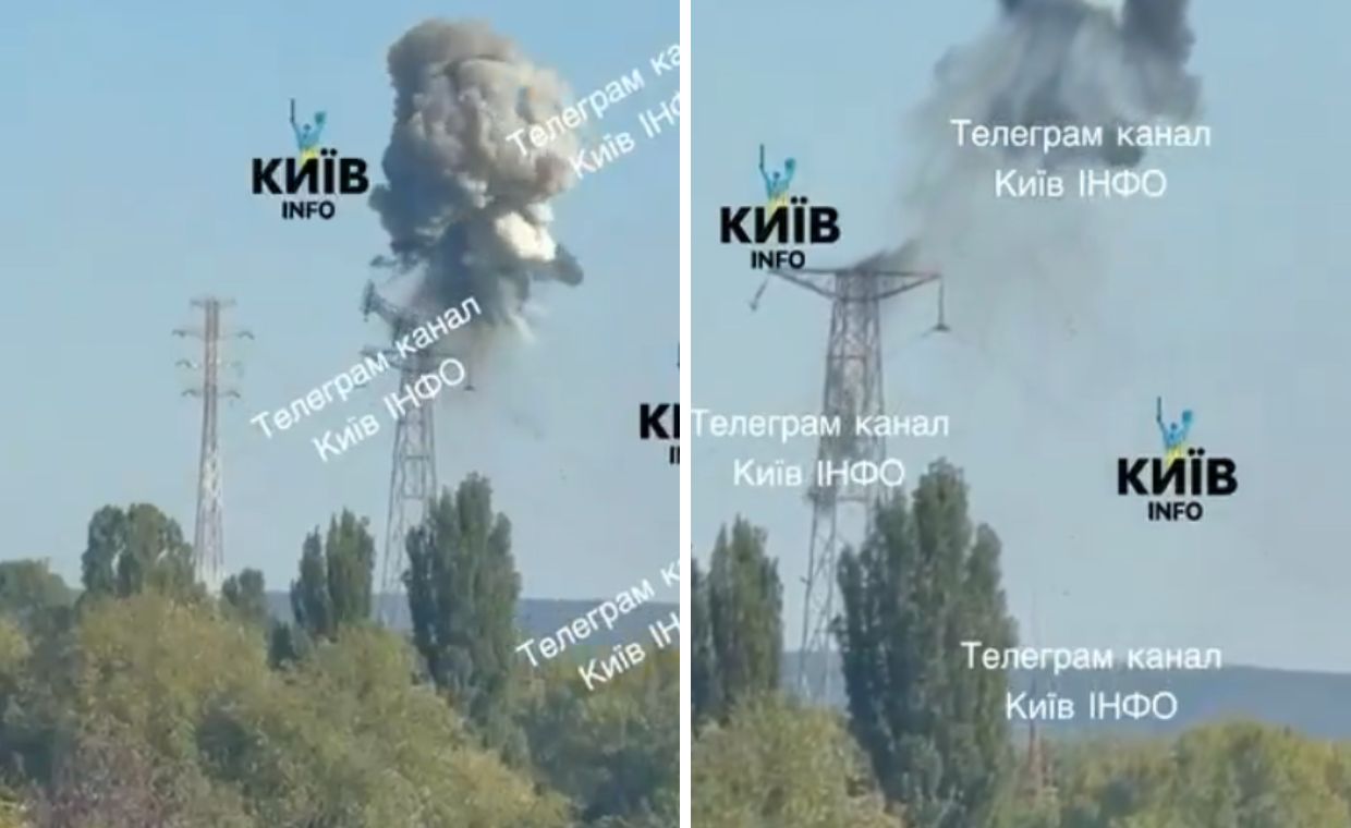 Rosja użyła nowej broni. Celuje w słupy wysokiego napięcia.