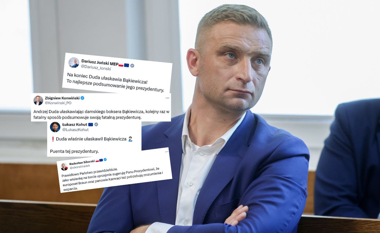 Duda ułaskawił Bąkiewicza. W sieci zawrzało. "Puenta prezydentury"