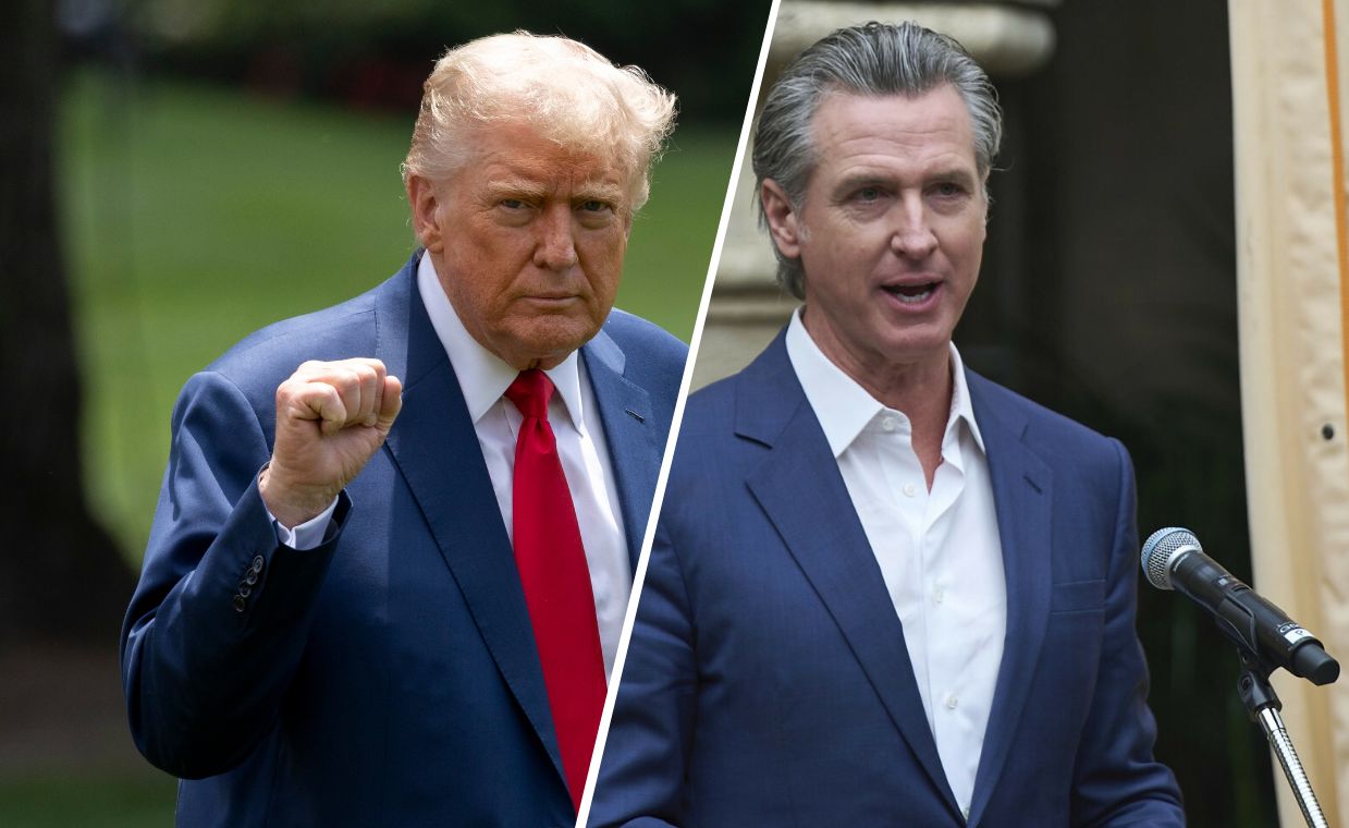 Trump zachęca do aresztowania gubernatora Kalifornii. "Zrobiłbym to"