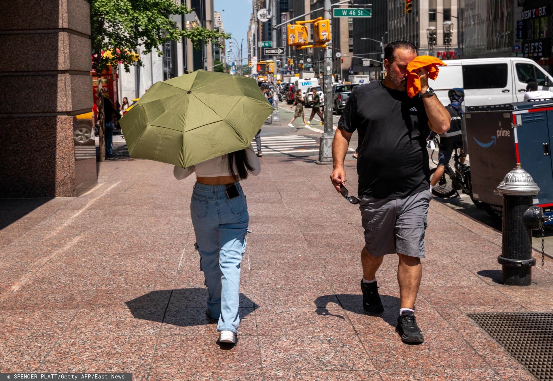 USA: rekordowe upały. Alert dostało ponad 140 mln ludzi