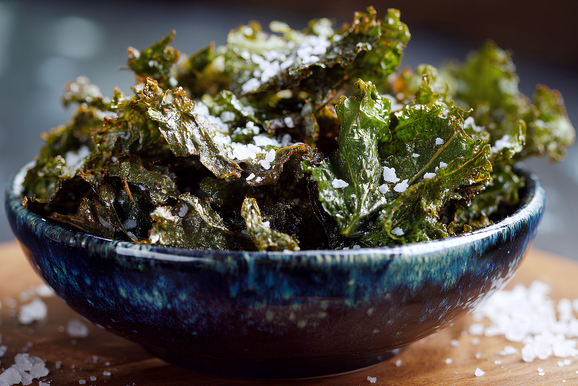 Zamiast zwykłych chipsów jem te z zielonego warzywa. W sam raz na wieczór przy filmie