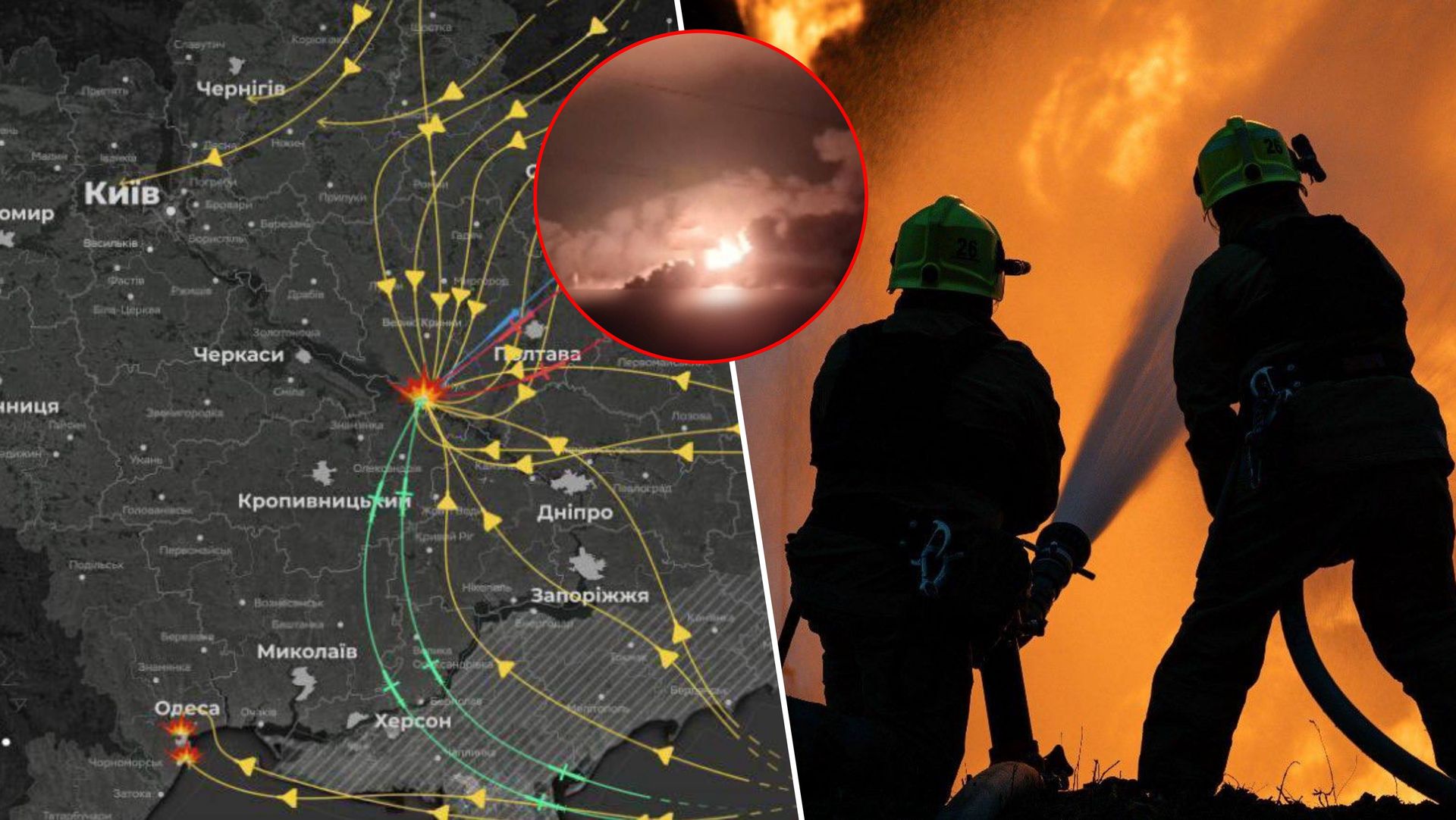 Setki dronów i rakiety. Celem jedno miasto w Ukrainie