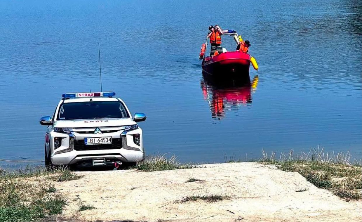 Policjanci interweniowali nad wodą. Wyłowiono ciało 47-latka
