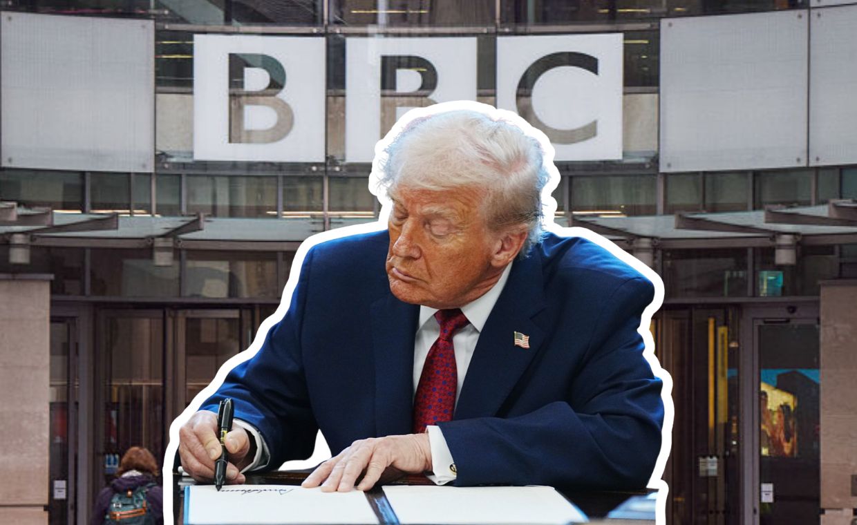 Donald Trump zapowiada pozew przeciwko BBC