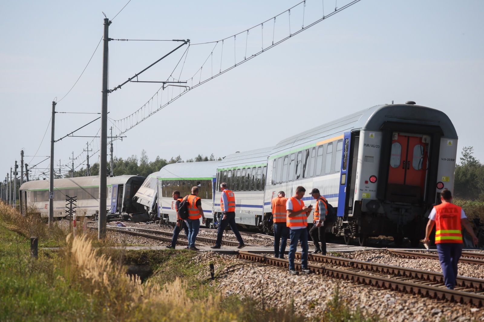 "Poczułam, jakbyśmy po czymś przejechali". Relacja pasażerki pociągu