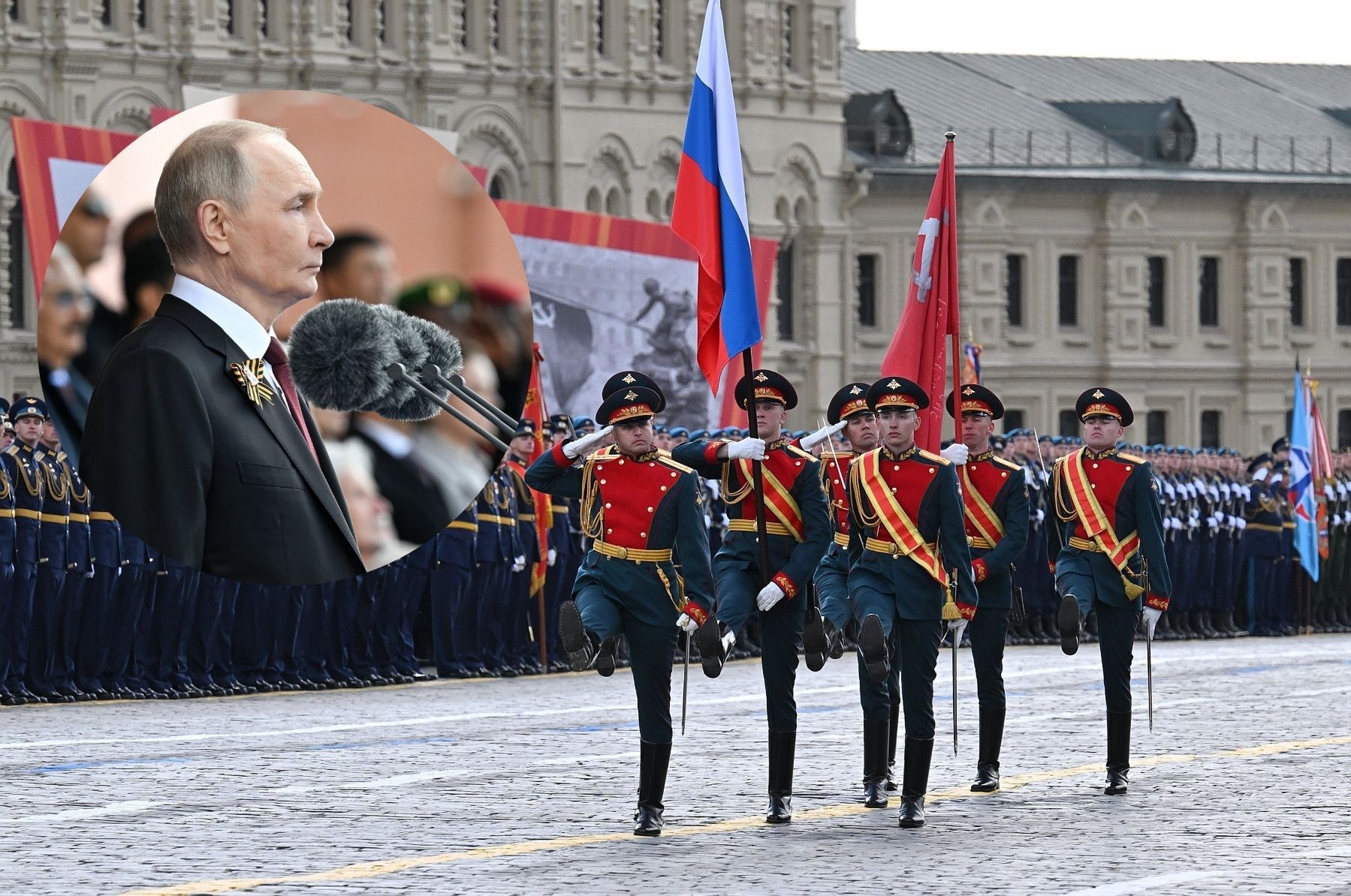 Kijów nie zaatakował. Tak wyglądała defilada w Moskwie