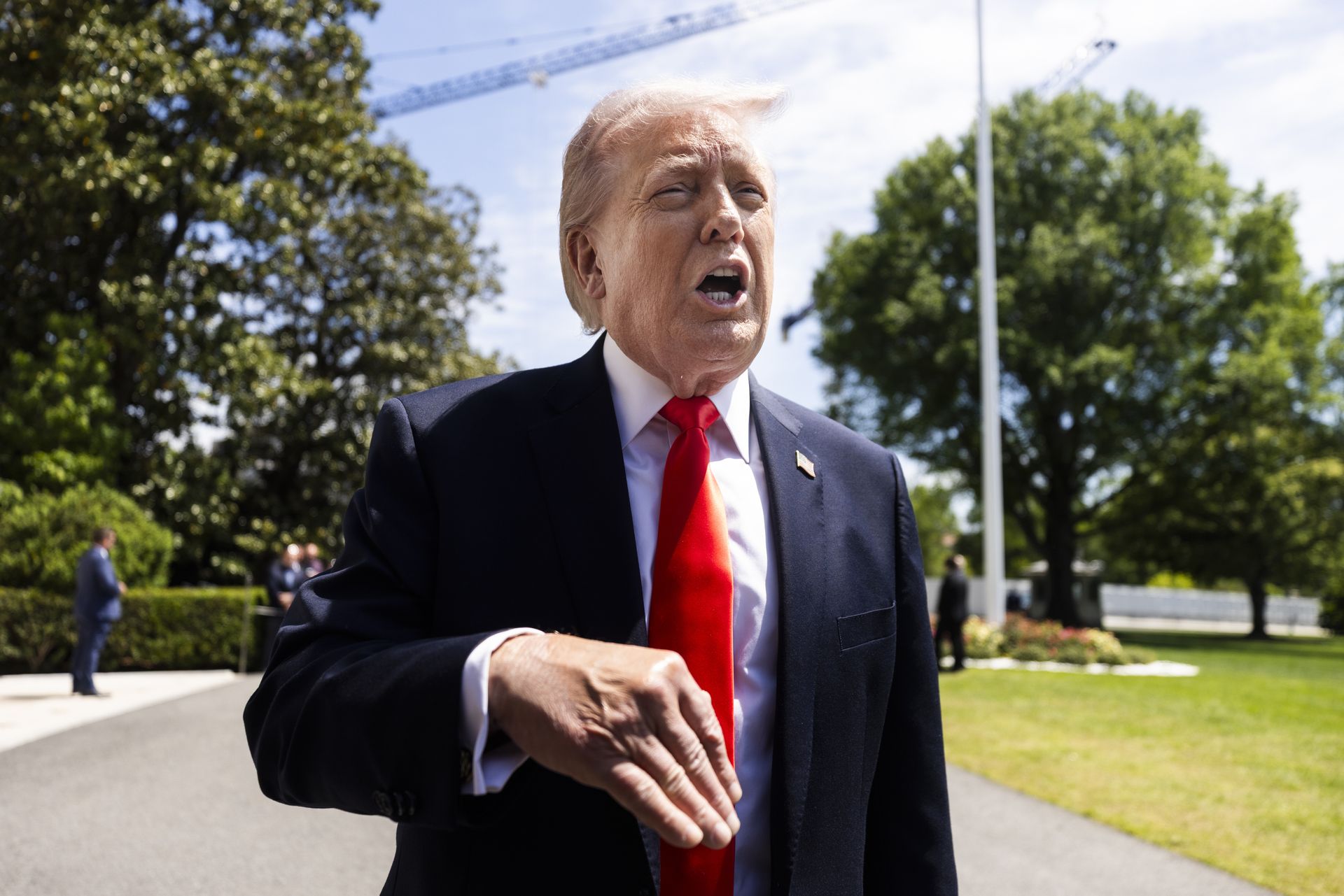 "Nikt nie chce być przywódcą". Trump zdradził swój "problem z Iranem"