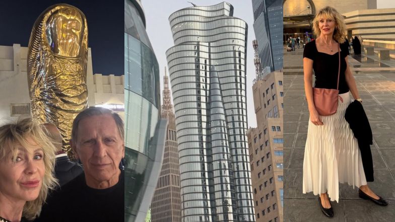 Wakacje na bogato Beaty Ścibakówny i Jana Englerta: wizyta w muzeum, restauracja z gwiazdkami Michelin i wspólne selfie (ZDJĘCIA)