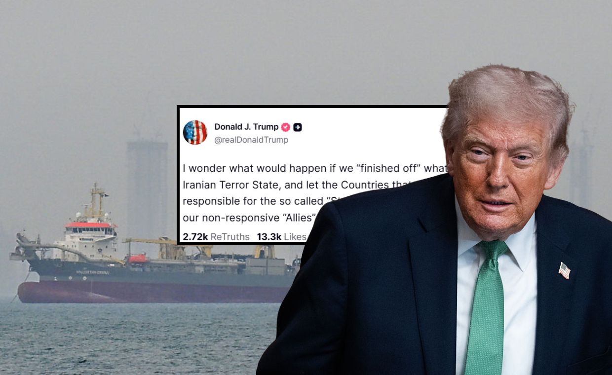 Trump grzmi ws. Cieśniny Ormuz. Uderza w sojuszników