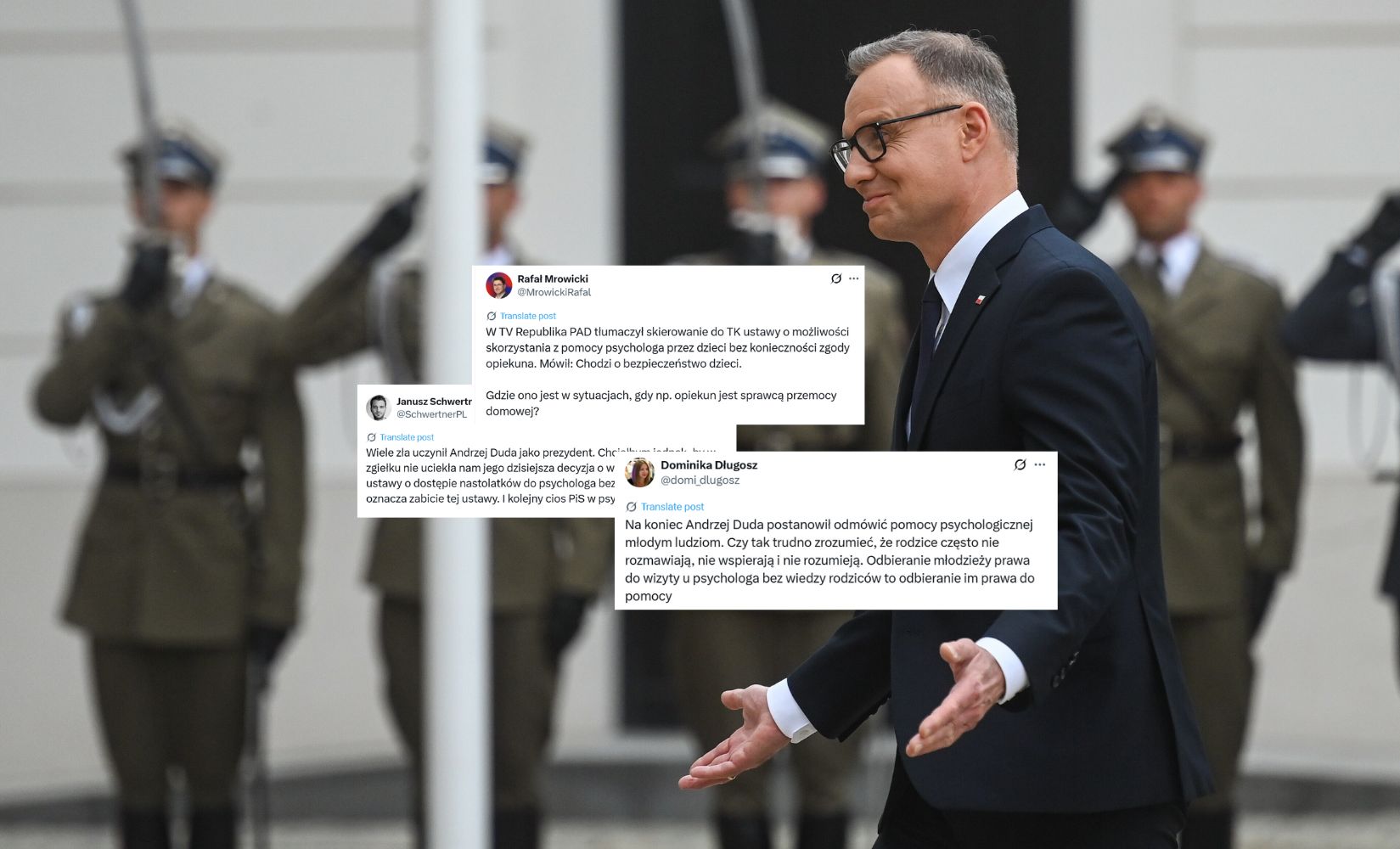 Tłumaczenie Dudy ich nie przekonało. Lawina komentarzy