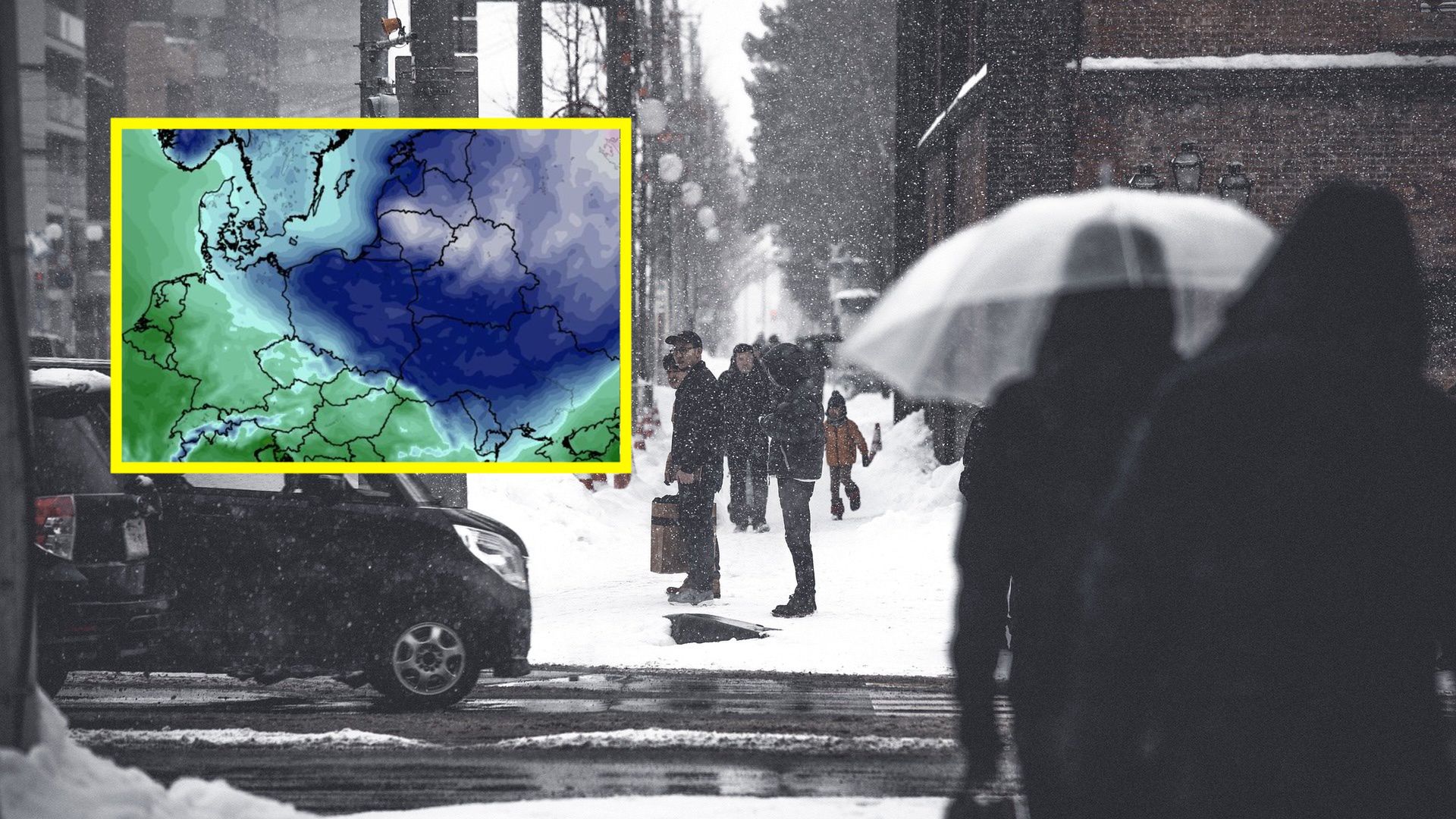 Atak zimy w Polsce. choćby -28 st. C