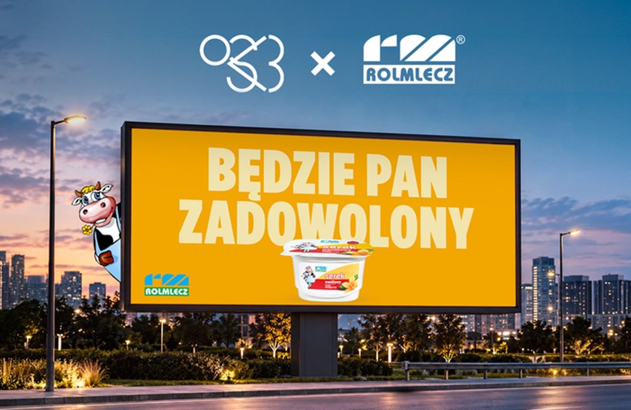 Rolmlecz z pierwszą kampanią outdoorową serka z krówką