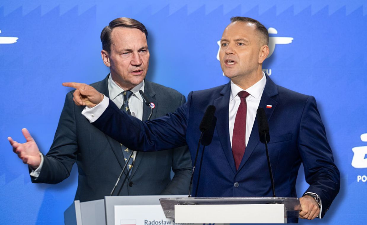 Teraz Sikorski odpowiedział. "Dlaczego pańscy ludzie donosili"