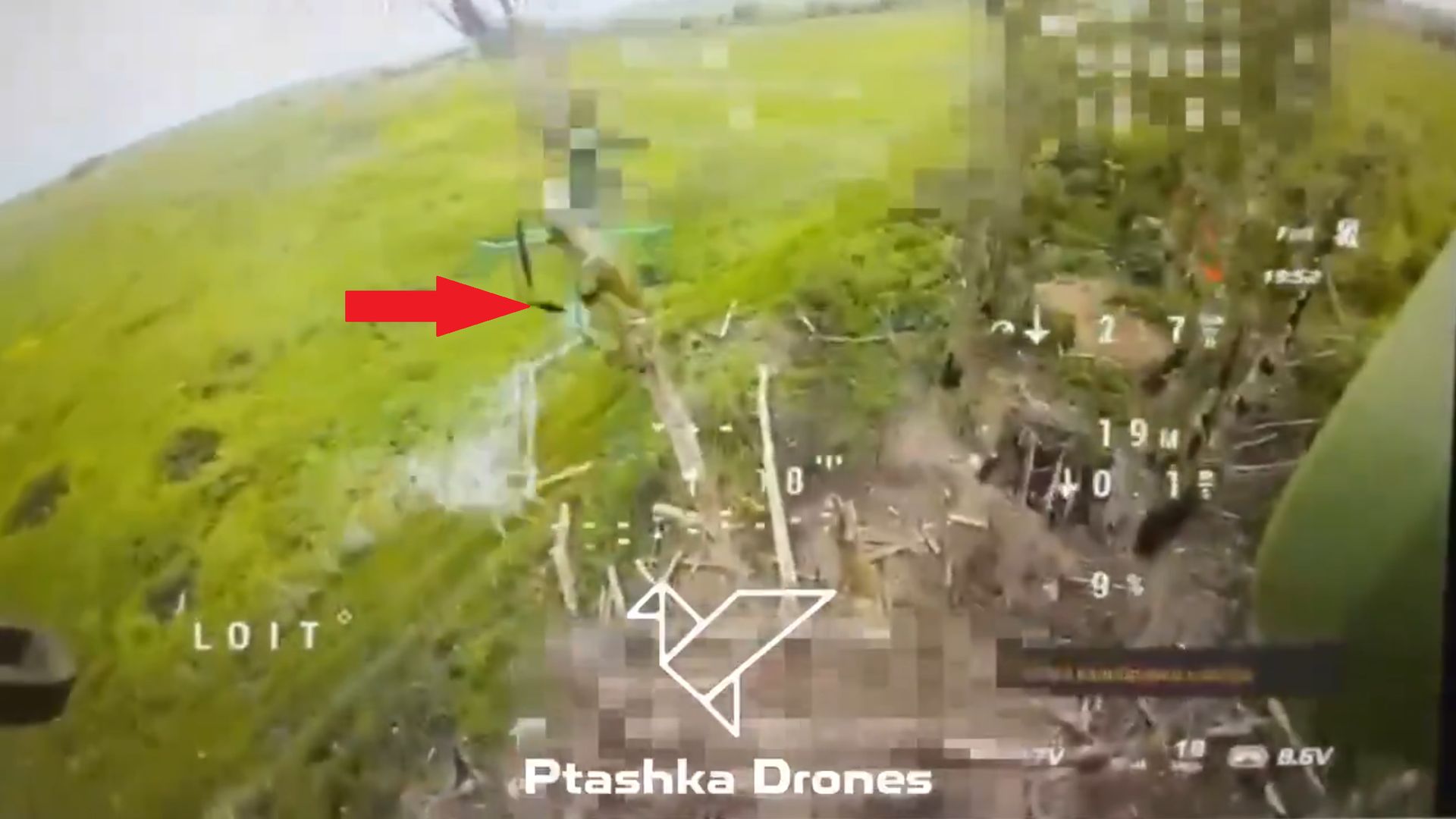Fikcja stała się rzeczywistością. Ukraiński dron myśliwski w akcji
