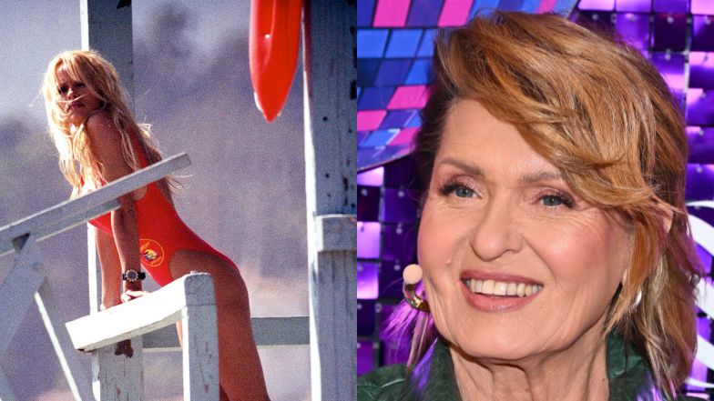 68-letnia Ewa Kasprzyk prezentuje plażową fotkę i porównuje się do... Pameli Anderson. Też widzicie podobieństwo?