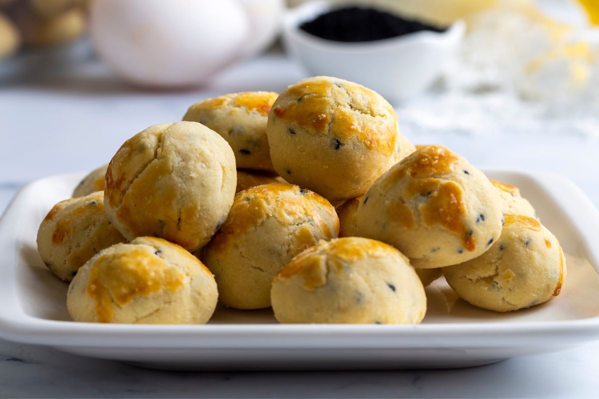 Zrobię do sałatek na Halloween. Tureckie kulki zawsze cieszą się dużym powodzeniem