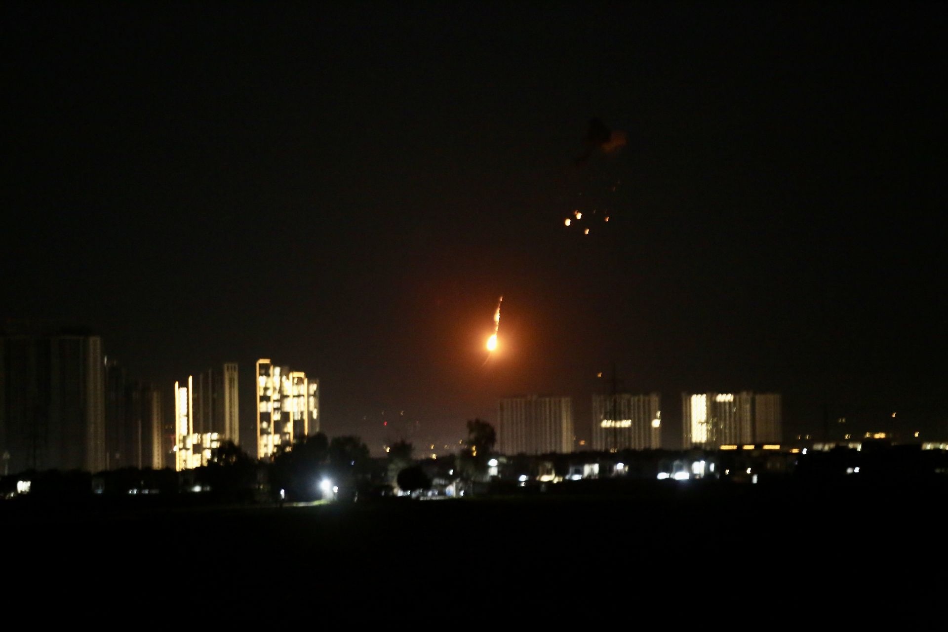 Atak dronów na bazę USA w Irbilu