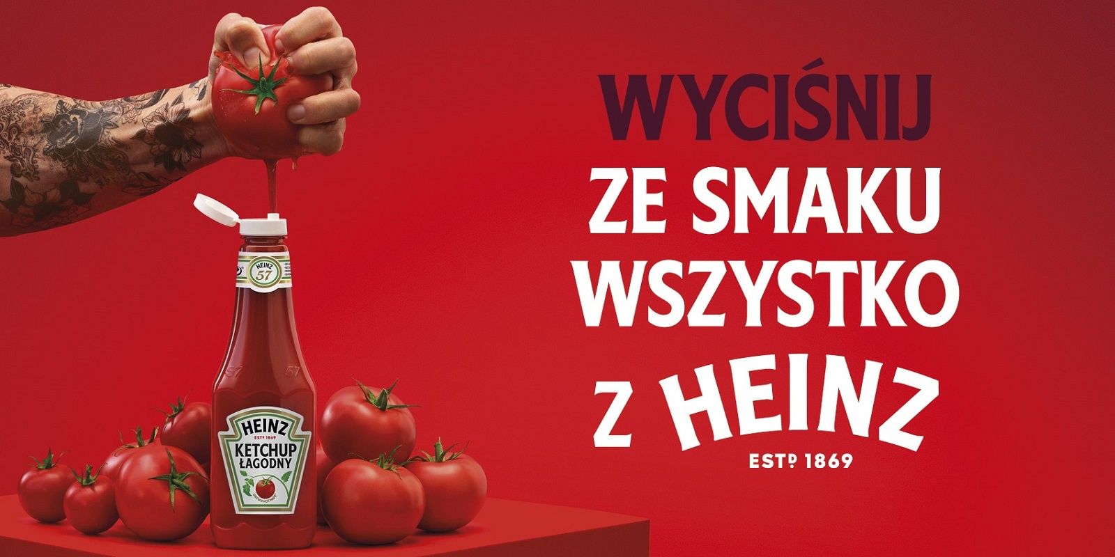 "Wyciśnij ze smaku wszystko". Mikołaj "Bagi" Bagiński w kampanii Heinz