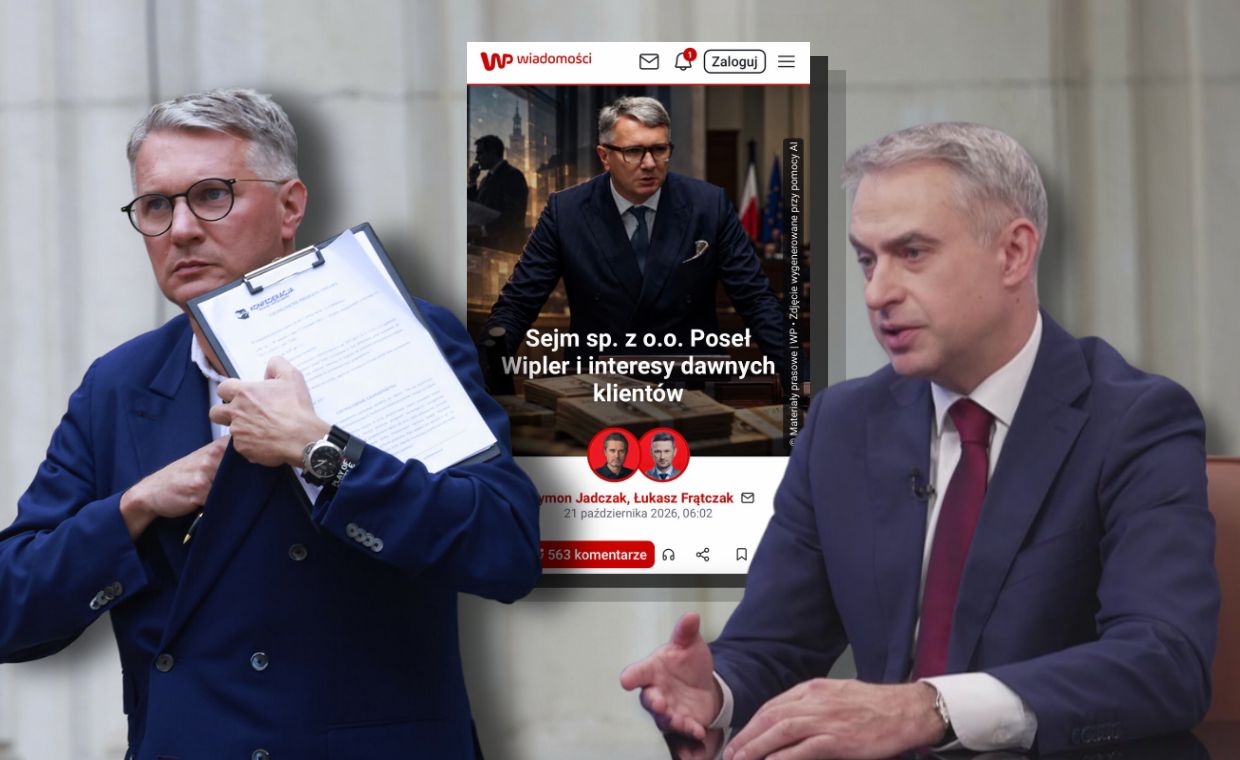 "To łamanie prawa". Gawkowski reaguje na śledztwo WP ws. Wiplera