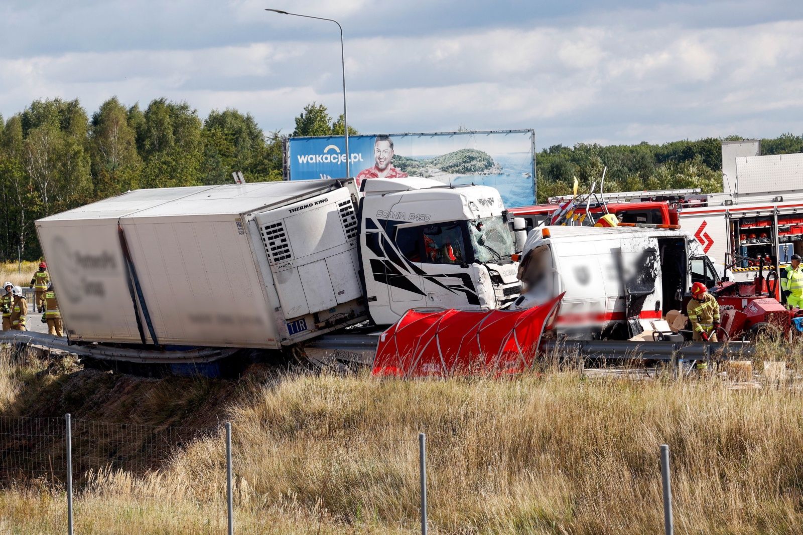 Przełom ws. śledztwa po wypadku na A1. Są wyniki badań kierowcy tira