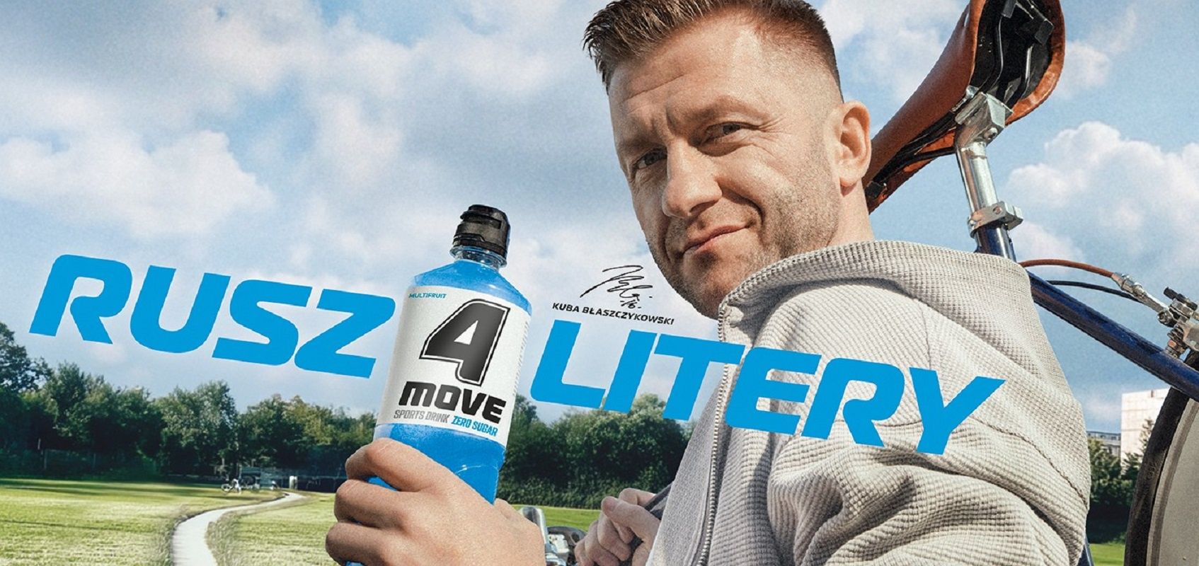 "Rusz 4 litery" – zachęca Kuba Błaszczykowski w reklamie 4Move