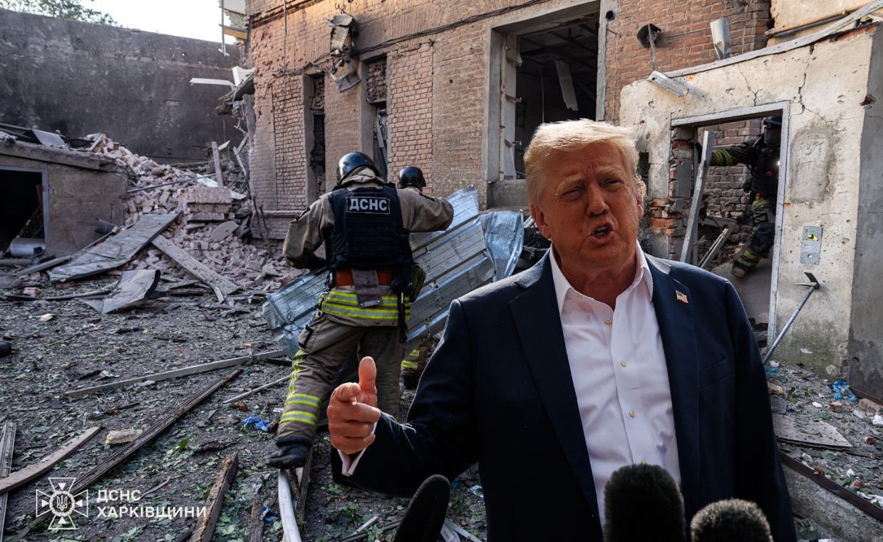 Trump po ataku na szpital w Charkowie. "Zobaczycie, co się wydarzy"