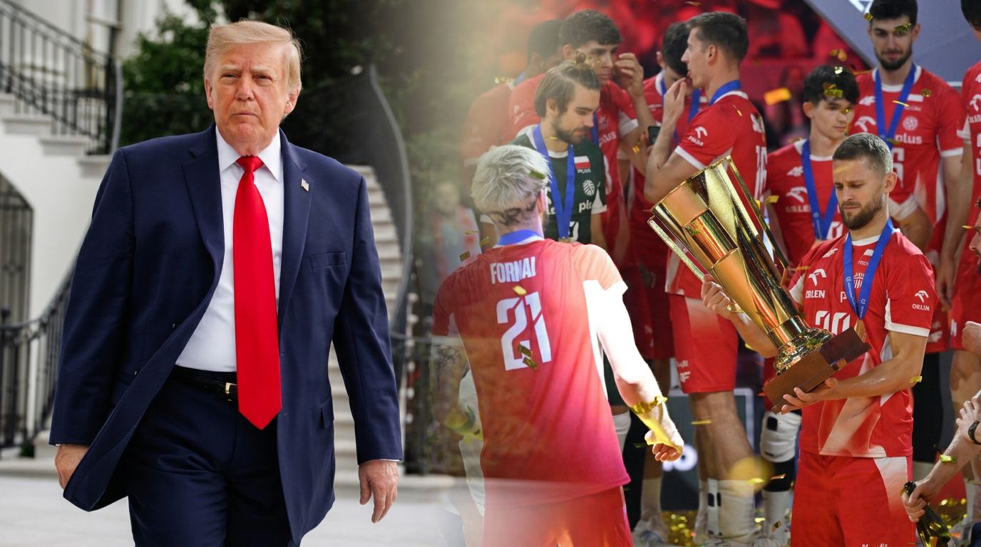 Działo się w nocy. Trump robi zwrot ws. Ukrainy. Siatkarze ze złotem