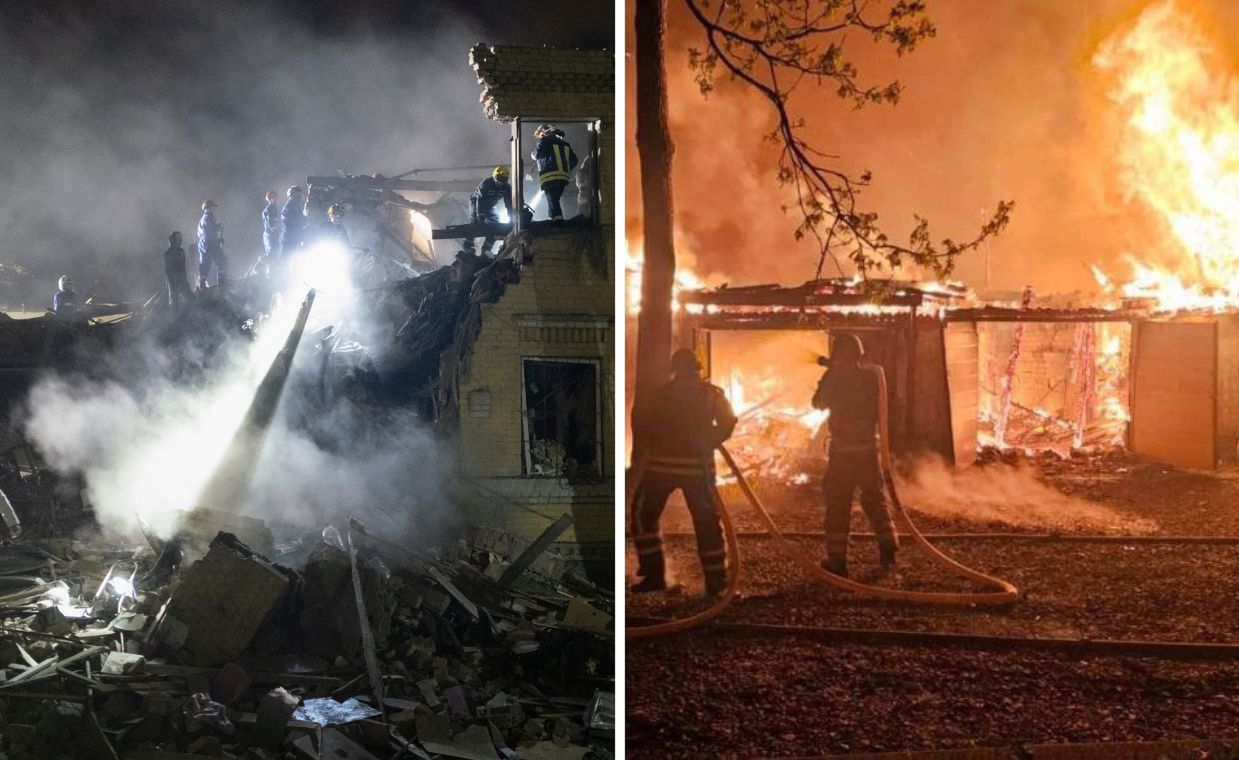 Rosyjski atak na Ukrainę. Siły Powietrzne zestrzeliły 112 celów