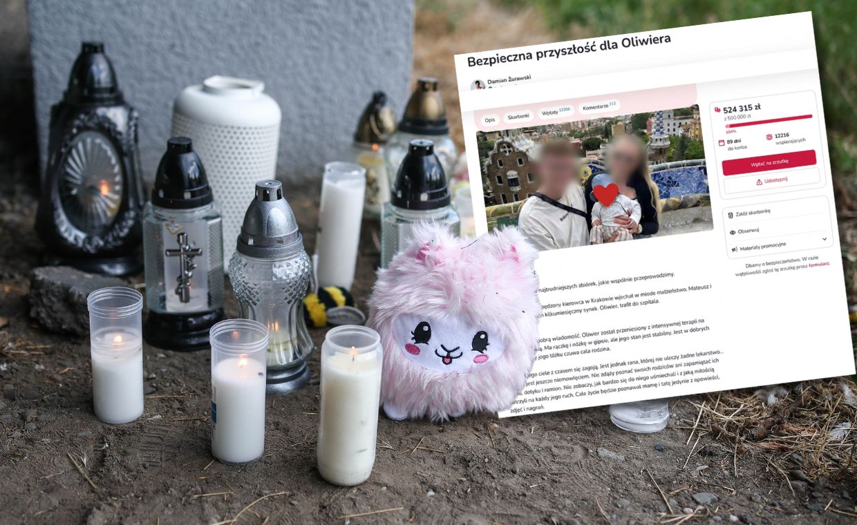 Polacy błyskawicznie wsparli zbiórkę dla Oliwiera, który stracił rodziców