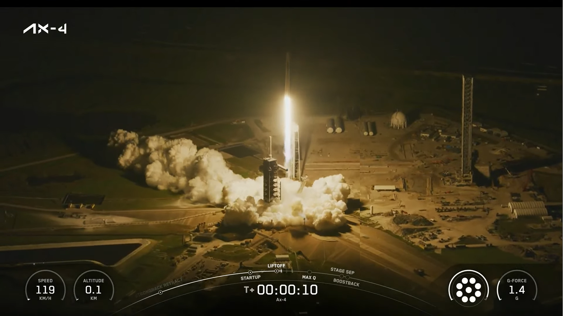 Możesz śledzić lot Polaka w kosmosie. SpaceX udostępnia to na żywo