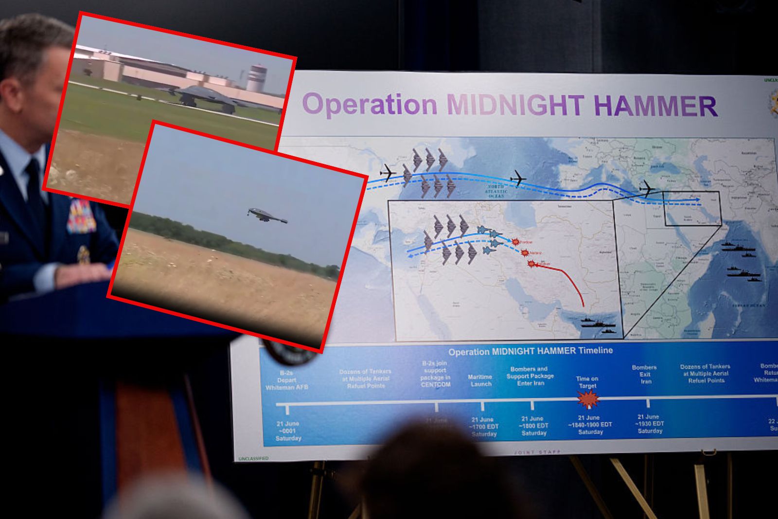 Przeprowadzili operację w Iranie. Piloci wrócili do USA