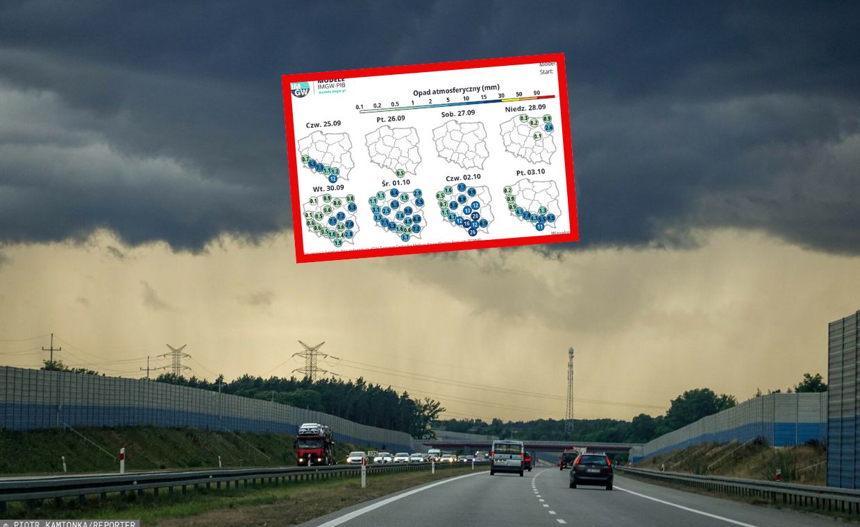 Radykalna zmiana pogody. Dzień po dniu będzie lało